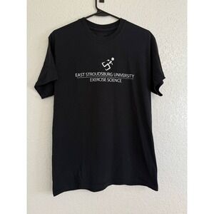 Gildan East Stroudsburg University Exercise Science Graphic Tee‎ Shirt M